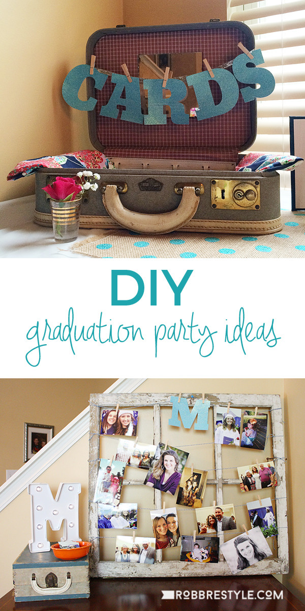 DIY Graduation Decorations
 DIY Graduation Party Ideas
