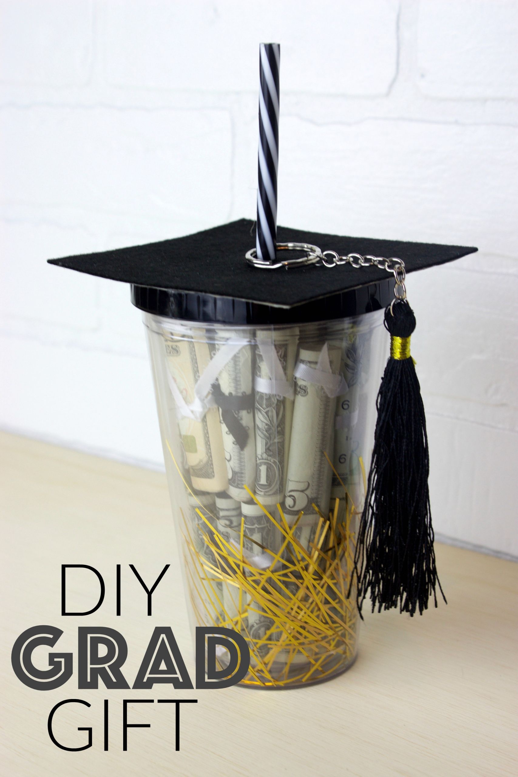DIY Graduation Gifts For Him
 DIY Graduation Gift in a Cup
