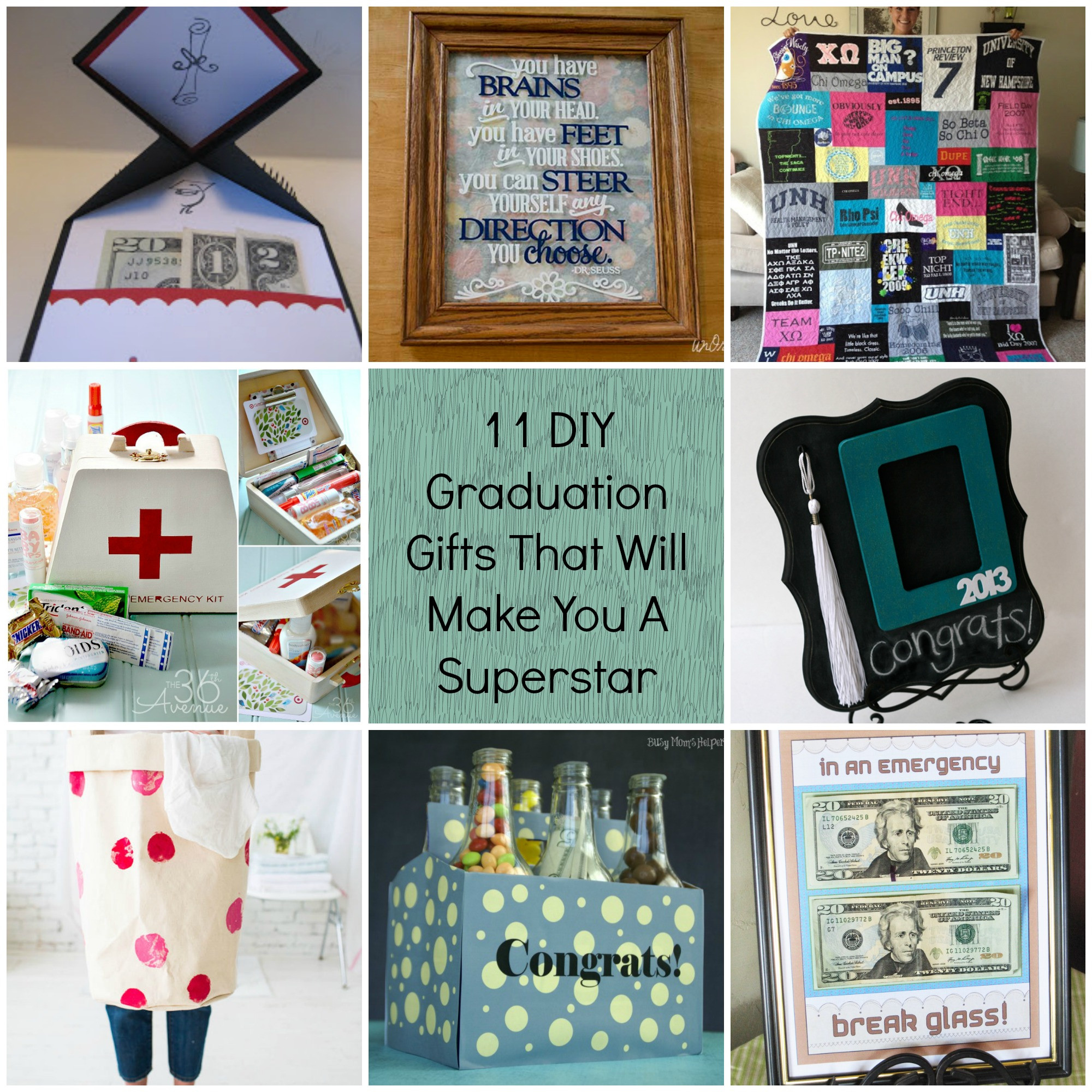 DIY Graduation Gifts For Him
 11 DIY Graduation Gifts That Will Make You A Superstar
