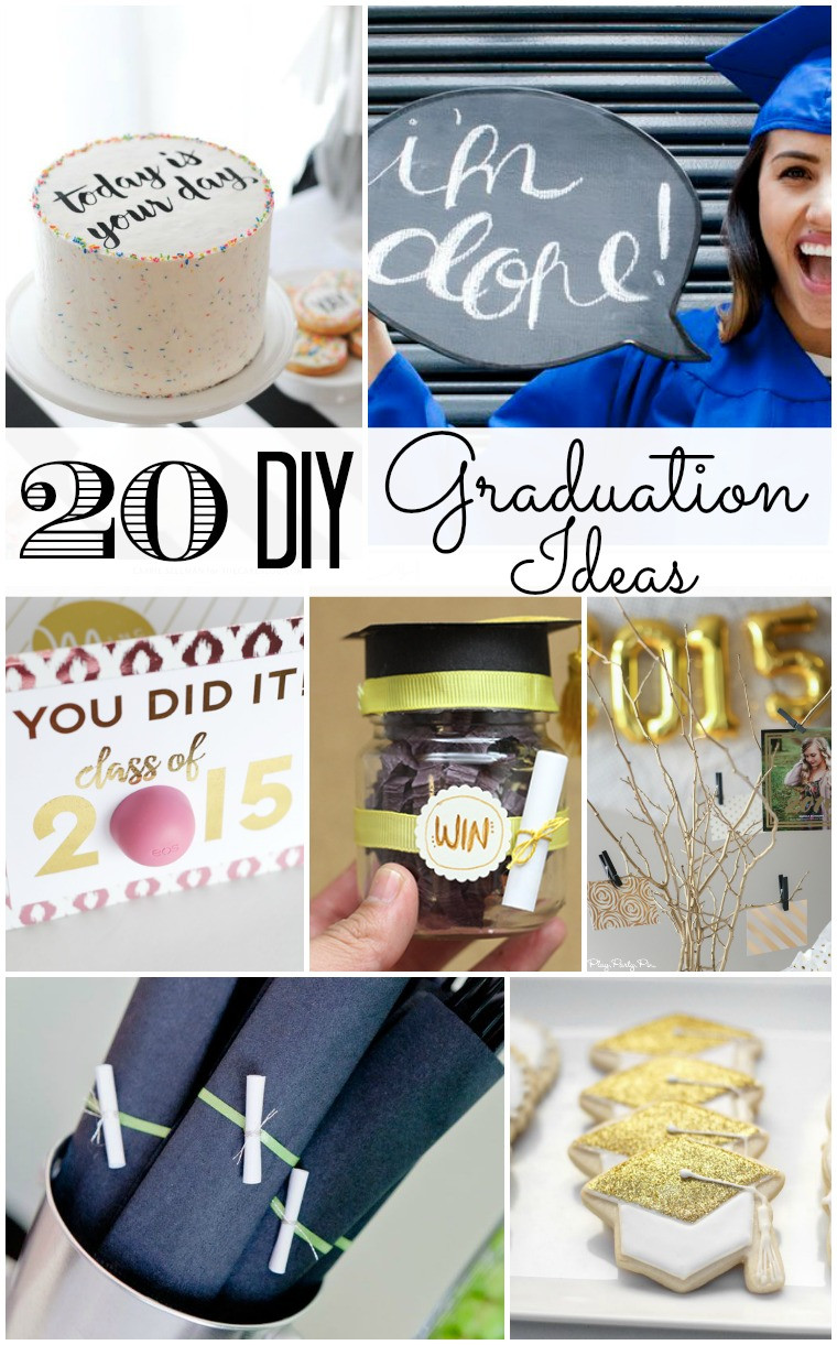 Diy Graduation Party Ideas
 20 DIY Graduation Ideas Tatertots and Jello