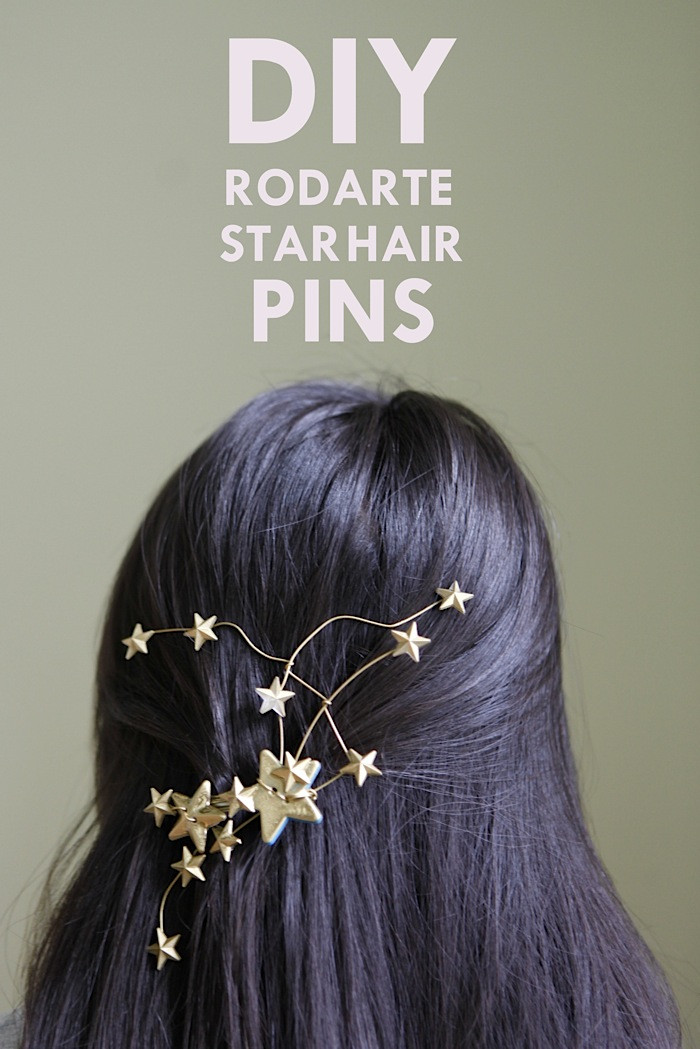DIY Hair Accessories
 hello whimsy DIY Rodarte Star Hair Pins Tutorial