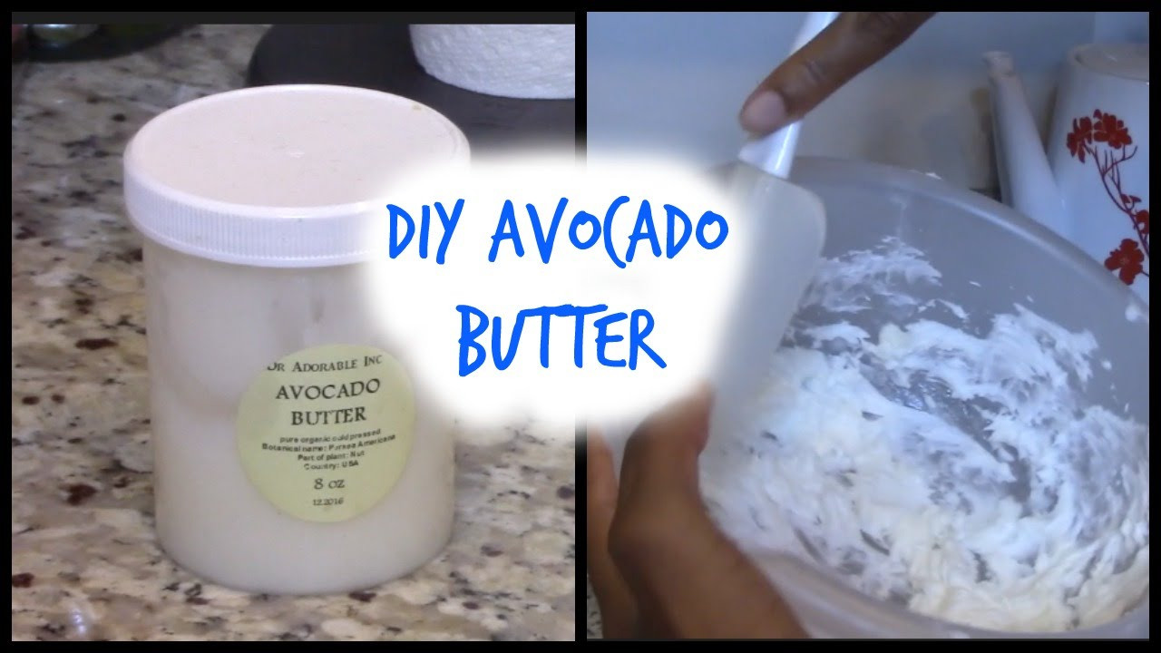 DIY Hair Butter
 DIY Avocado Hair Butter for Natural Hair