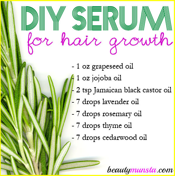 DIY Hair Serum For Dry Hair
 Homemade Serum for Hair Growth