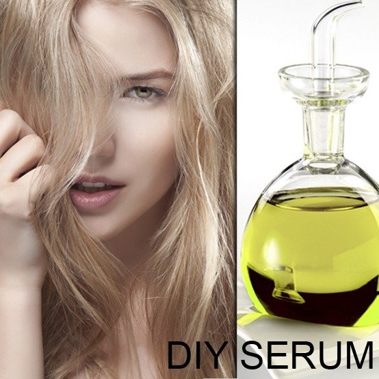 DIY Hair Serum For Dry Hair
 DIY All Natural Hair Serum for Frizzy Hair