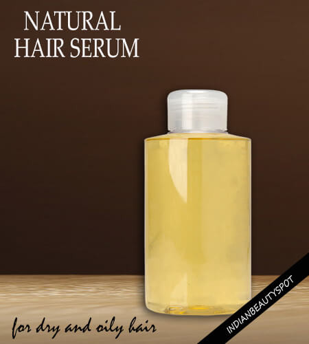 DIY Hair Serum For Dry Hair
 DIY Natural Hair Serum for dry and oily hair THEINDIANSPOT