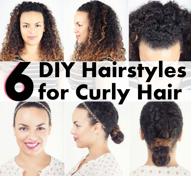 DIY Hairstyles For Black Hair
 6 Adorable DIY Hairstyles for Curly Hair