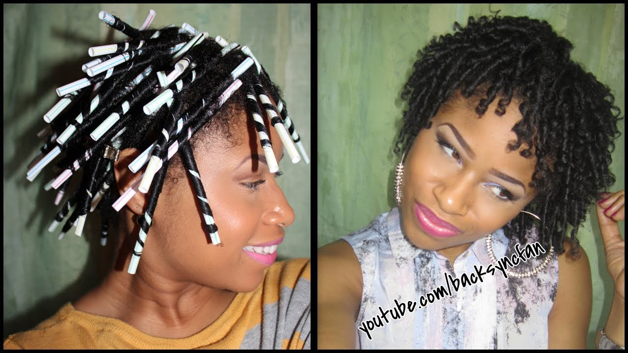 DIY Hairstyles For Black Hair
 Simple DIY Steps How To Make Straw Curls