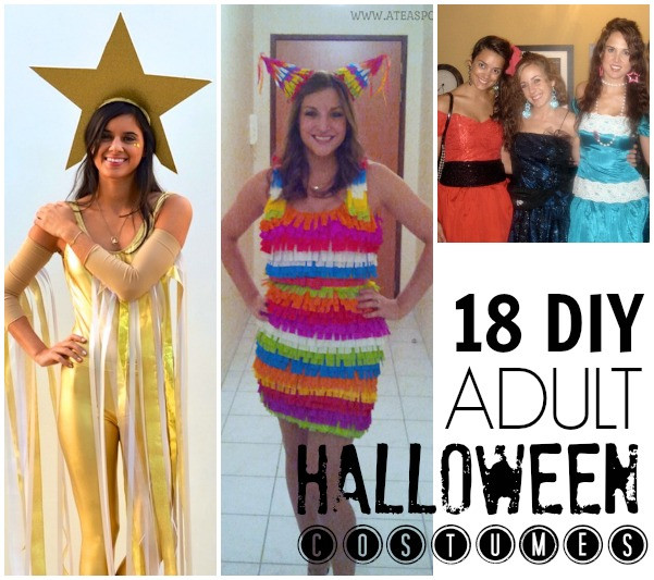 DIY Halloween Adult Costumes
 19 Easy DIY adult costumes C R A F T