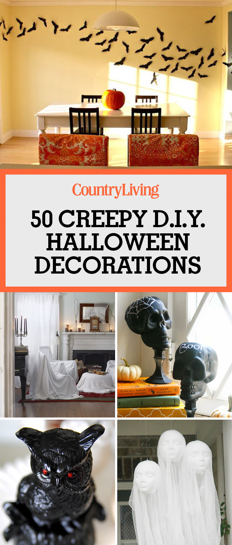 Diy Halloween Party Decoration Ideas
 40 Easy DIY Halloween Decorations Homemade Do It