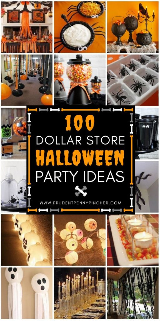 DIY Halloween Party Decorations
 100 Dollar Store Halloween Decorations Prudent Penny Pincher