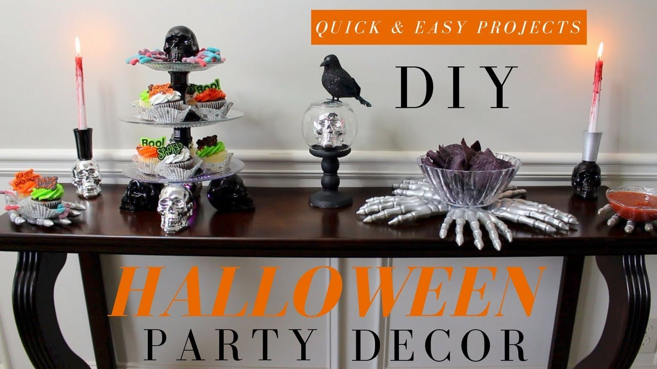 DIY Halloween Party Decorations
 DIY Halloween Decorations