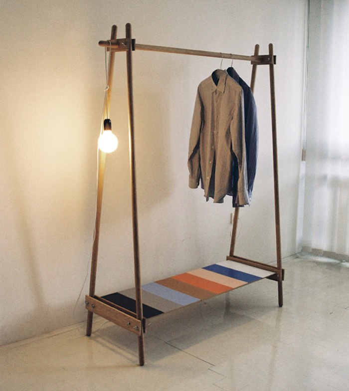DIY Hanging Clothes Rack
 10 Easy Pieces Freestanding Wooden Clothing Racks