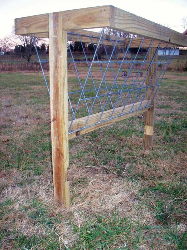 DIY Hay Rack
 How to Build a Hay Feeder for Smaller Livestock