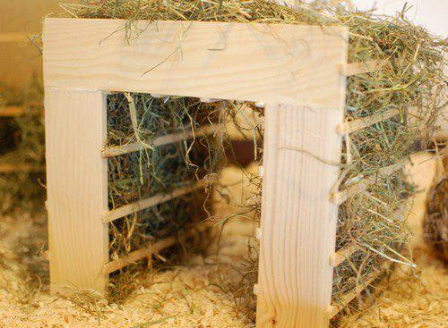 DIY Hay Rack
 Hay racks BinkyBunny House Rabbit Information
