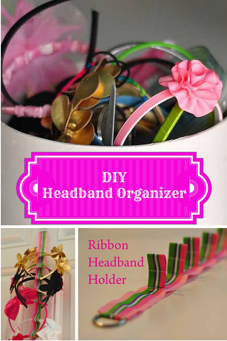 DIY Headband Organizer
 Simple DIY Headband Organizer