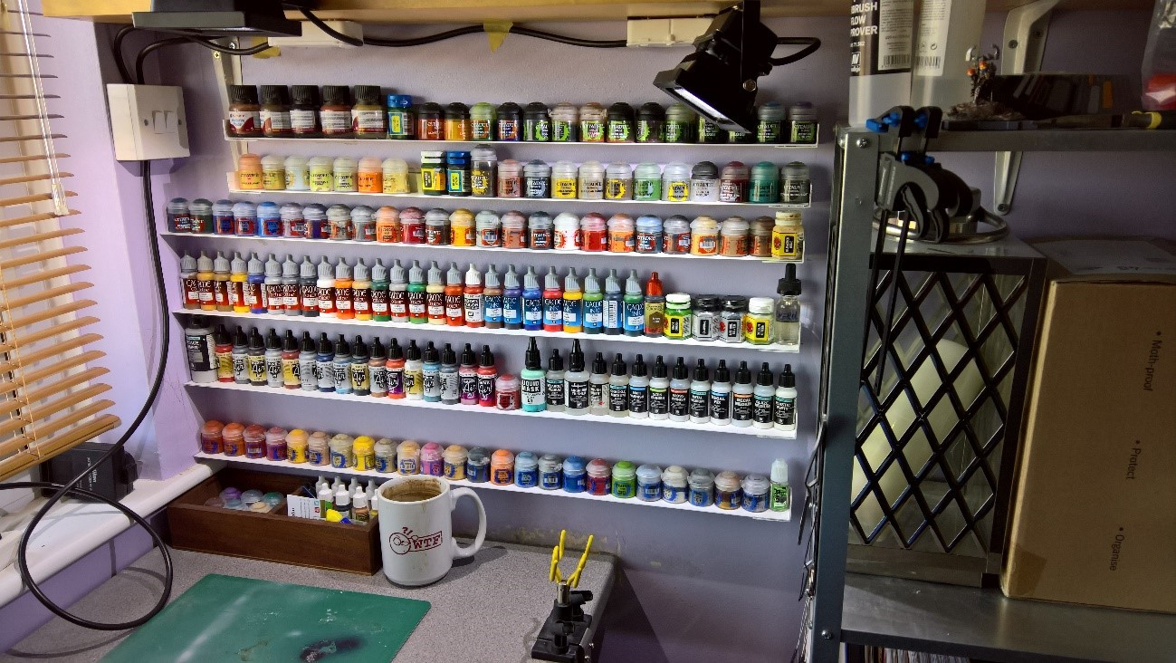 DIY Hobby Paint Rack
 Hobby Blag Building Your Own Paint Rack – TableTop