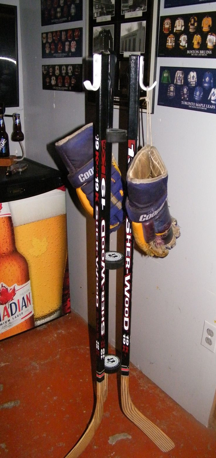 DIY Hockey Stick Rack
 Build A Hockey Stick Coat Rack WoodWorking Projects & Plans