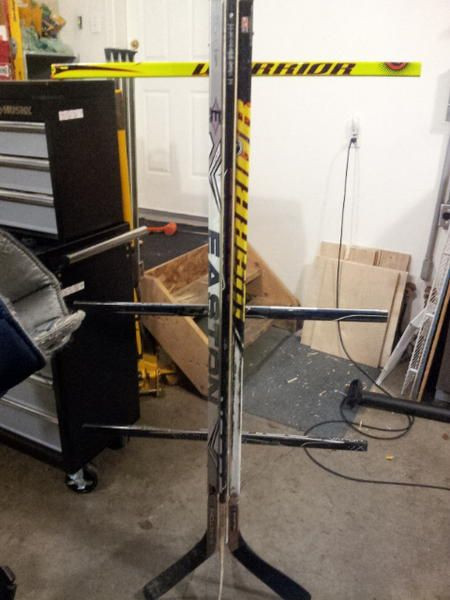 DIY Hockey Stick Rack
 14 Ways to Dry and Hang Your Hockey Gear Keep it Free