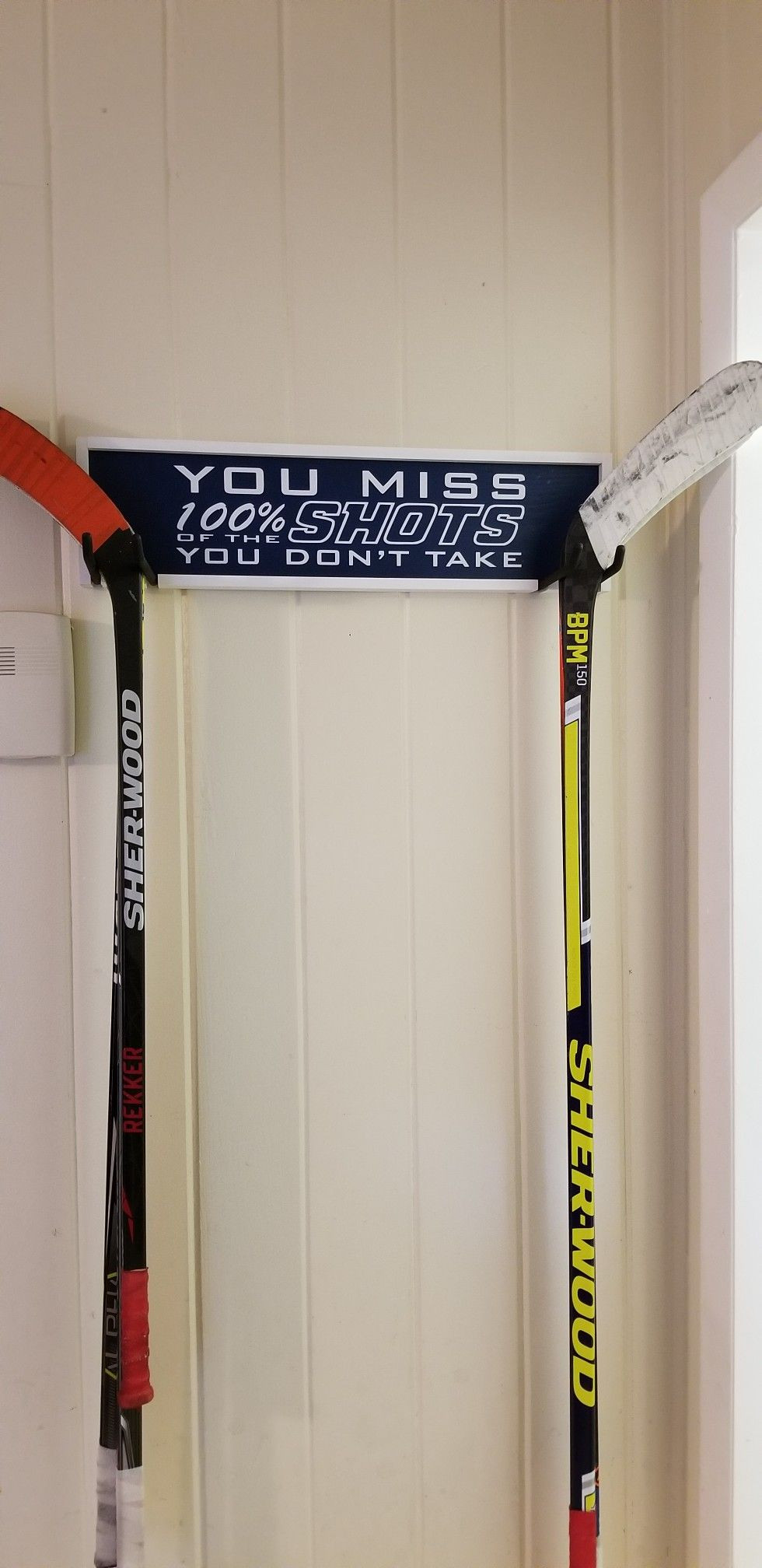 DIY Hockey Stick Rack
 DIY Hockey Stick storage rack in 2019