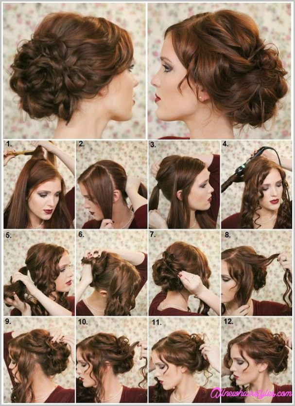DIY Homecoming Hair
 Easy do it yourself prom hairstyles AllNewHairStyles
