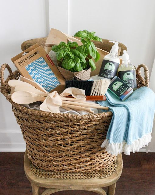 DIY Housewarming Gifts Ideas
 Housewarming basket House Seven