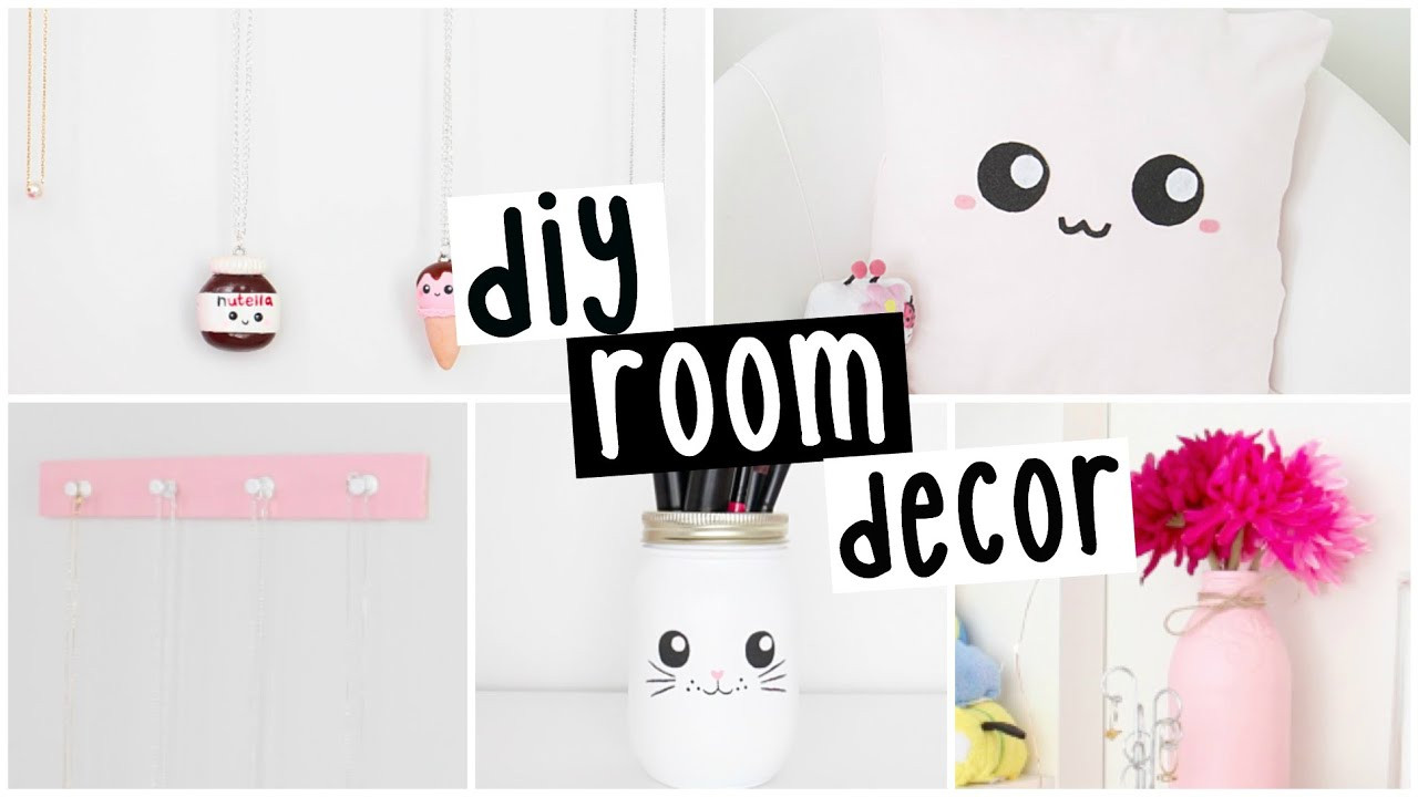 DIY Kawaii Room Decor
 Diy Room Decor Cute Easy And Cheap 2017