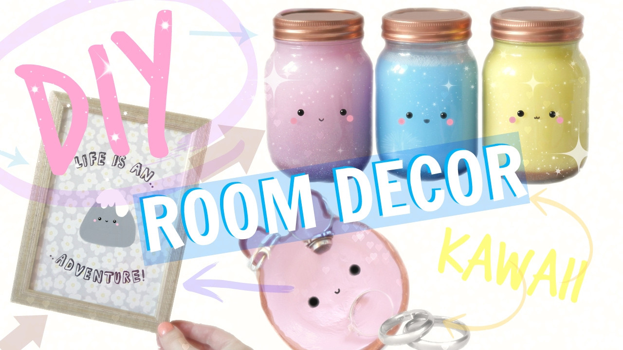 DIY Kawaii Room Decor
 DIY ROOM DECOR 2017 KAWAII & INEXPENSIVE