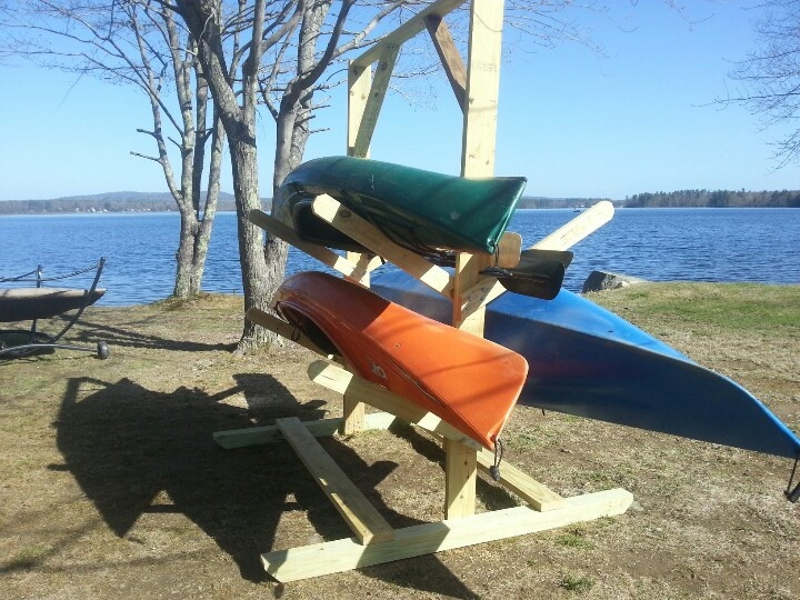 DIY Kayak Storage Rack Plans
 Kayak rack