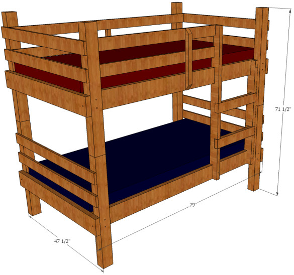 DIY Kids Bed Plans
 Download free bunk bed plans for kids Plans DIY wooden