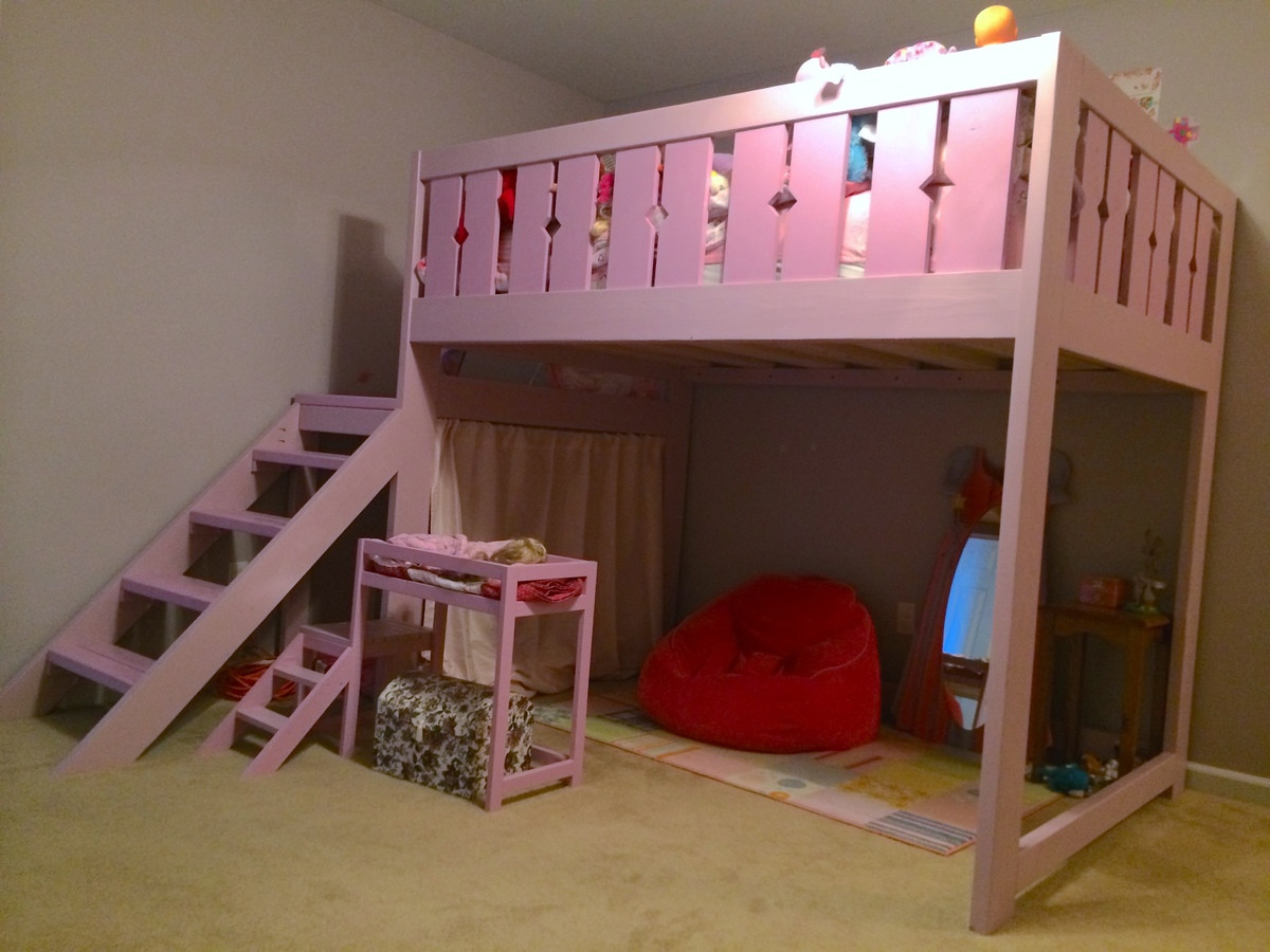 DIY Kids Bed Plans
 Ana White