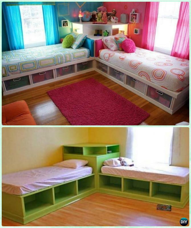 DIY Kids Bed Plans
 DIY Kids Bunk Bed Free Plans [Picture Instructions]