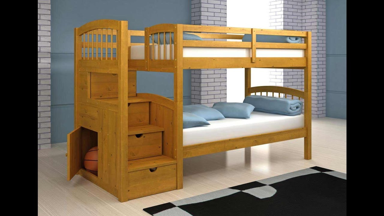 DIY Kids Bed Plans
 Loft Bed Plans Bunk bed plans Step by Step How To Build