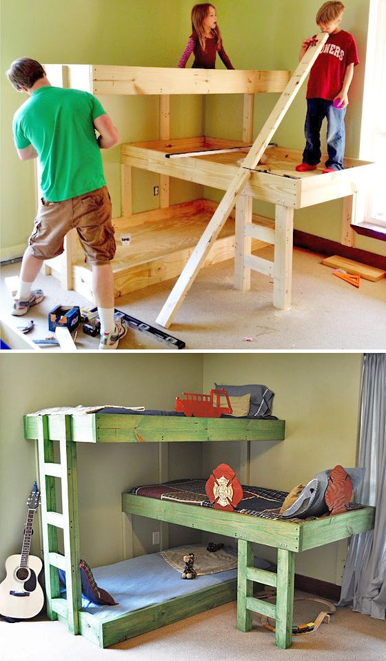 DIY Kids Beds
 DIY Kids Furniture Projects Future home ideas