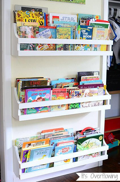 DIY Kids Bookshelves
 DIY Bookshelves for the Wall known kids rooms or playroom