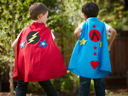 DIY Kids Cape
 Two costumes for aspiring DIY families 510 Families