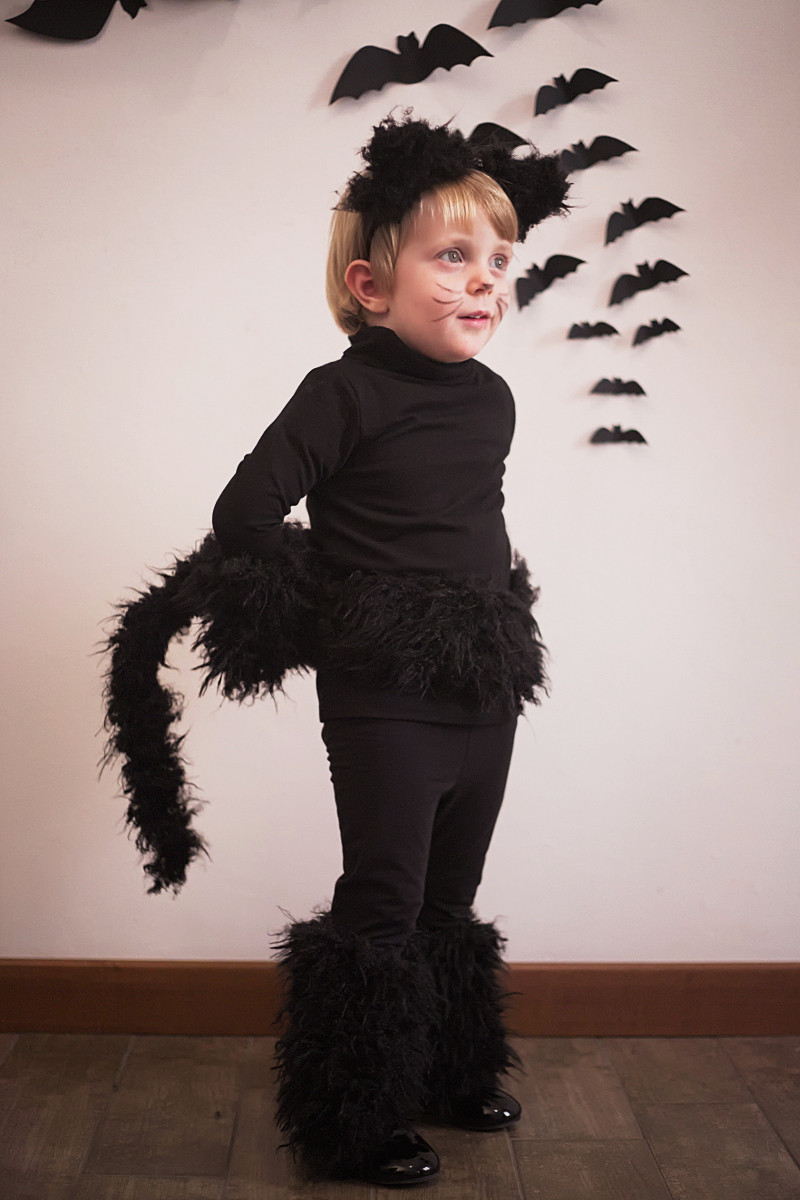 Diy Kids Cat Costume
 Halloween kids costumes black cat part I Fannice Kids