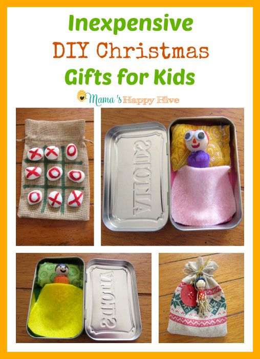 DIY Kids Gifts
 Inexpensive DIY Christmas Gifts for Kids Mama s Happy Hive