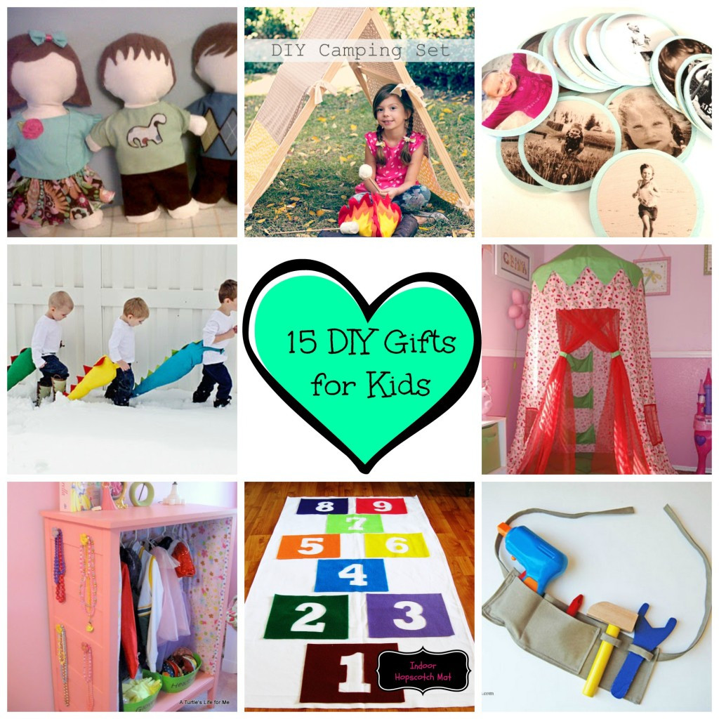 DIY Kids Gifts
 15 Great DIY Kids Gifts – Somewhere in the Middle