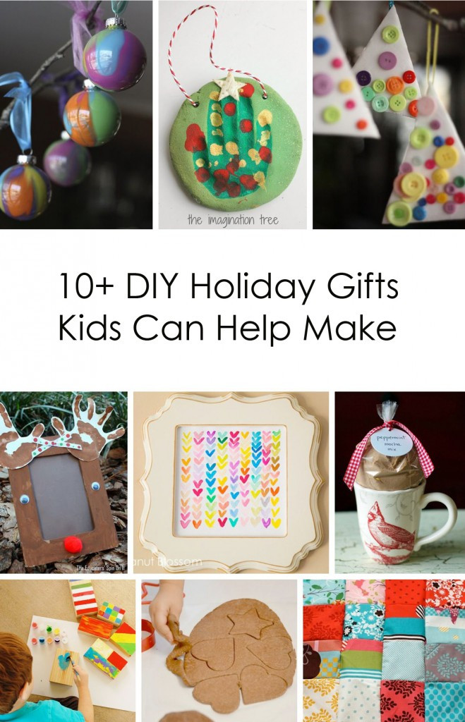 DIY Kids Gifts
 Awesome Handmade Presents 10 DIY Holiday Gifts Kids Can