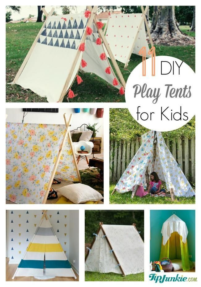 DIY Kids Play Tent
 11 Easy DIY Play Tents for Kids