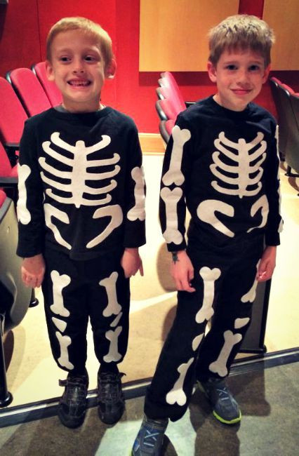 DIY Kids Skeleton Costume
 DIY Skeleton Costume Inspiration