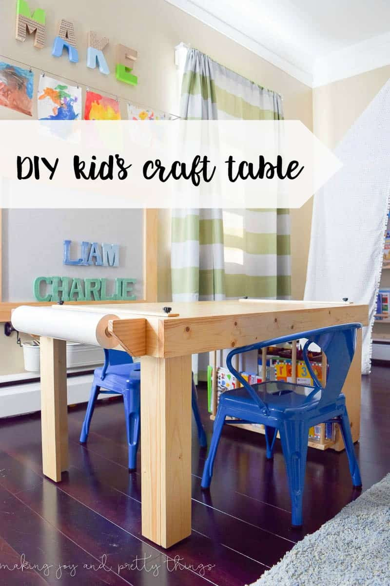 DIY Kids Tables
 DIY Kid s Craft Table Making Joy and Pretty Things