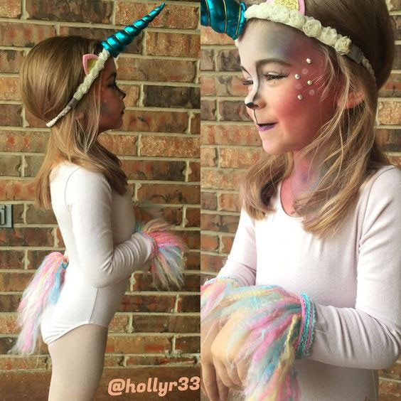 DIY Kids Unicorn Costume
 Hauntingly Good Halloween Costumes for Kids Couples and More