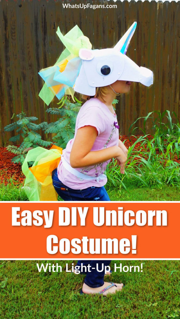 DIY Kids Unicorn Costume
 The Simple Way to Make a DIY Unicorn Costume with Felt and
