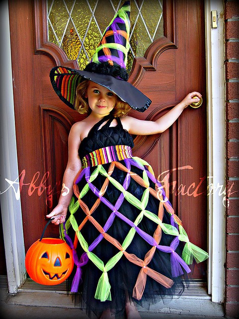DIY Kids Witch Costume
 Forever Fairytales DIY Halloween Costumes Too Cute