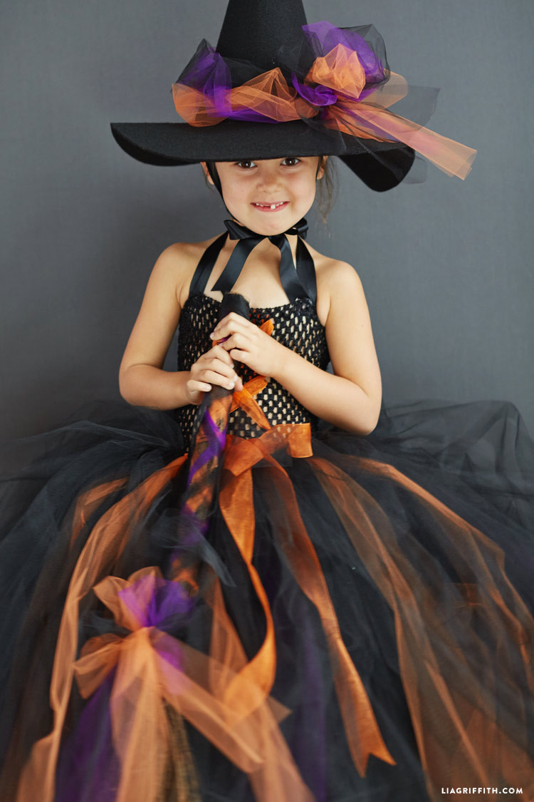 DIY Kids Witch Costume
 Kid s DIY Witch Costume Lia Griffith