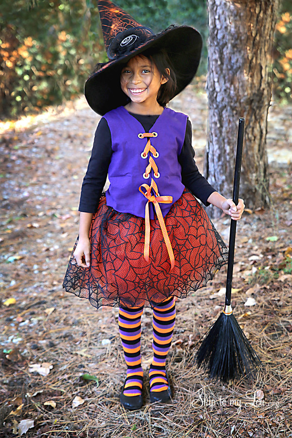 DIY Kids Witch Costume
 DIY Halloween Costumes