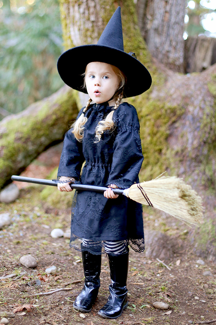 DIY Kids Witch Costume
 Free Witch Hat Pattern DIY Witch Costume Sew Much Ado