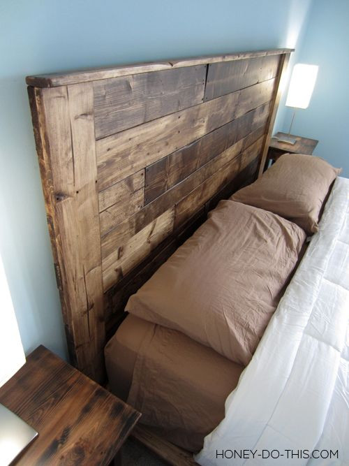 DIY King Size Headboard Plans
 Please GO HERE for the updated 2015 king sized platform