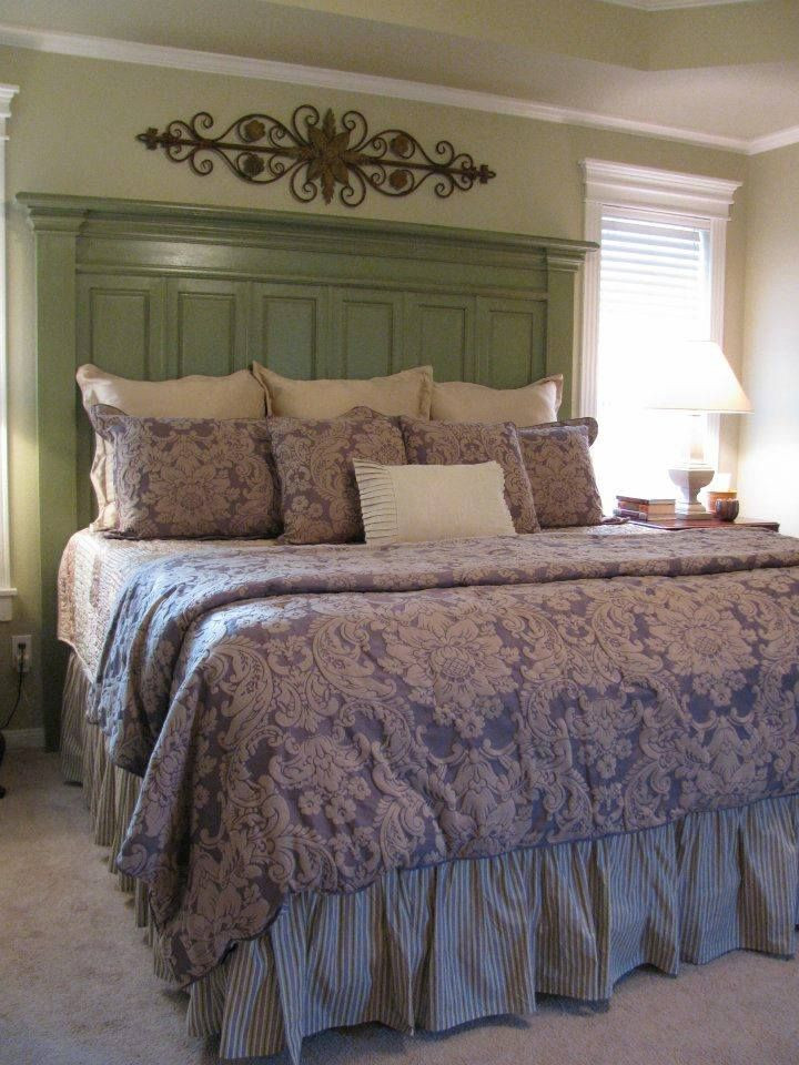 DIY King Size Headboard Plans
 This is a King sized Headboard a customer made using